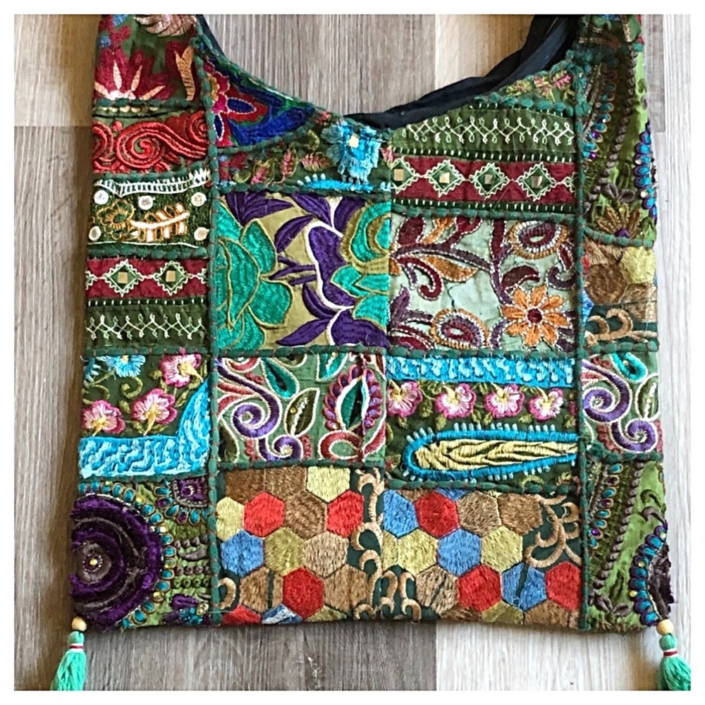 Vintage Patchwork Bag - Picture 9 of 13